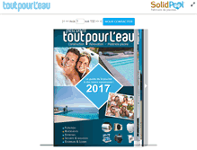 Tablet Screenshot of ma-boutique-piscine.fr